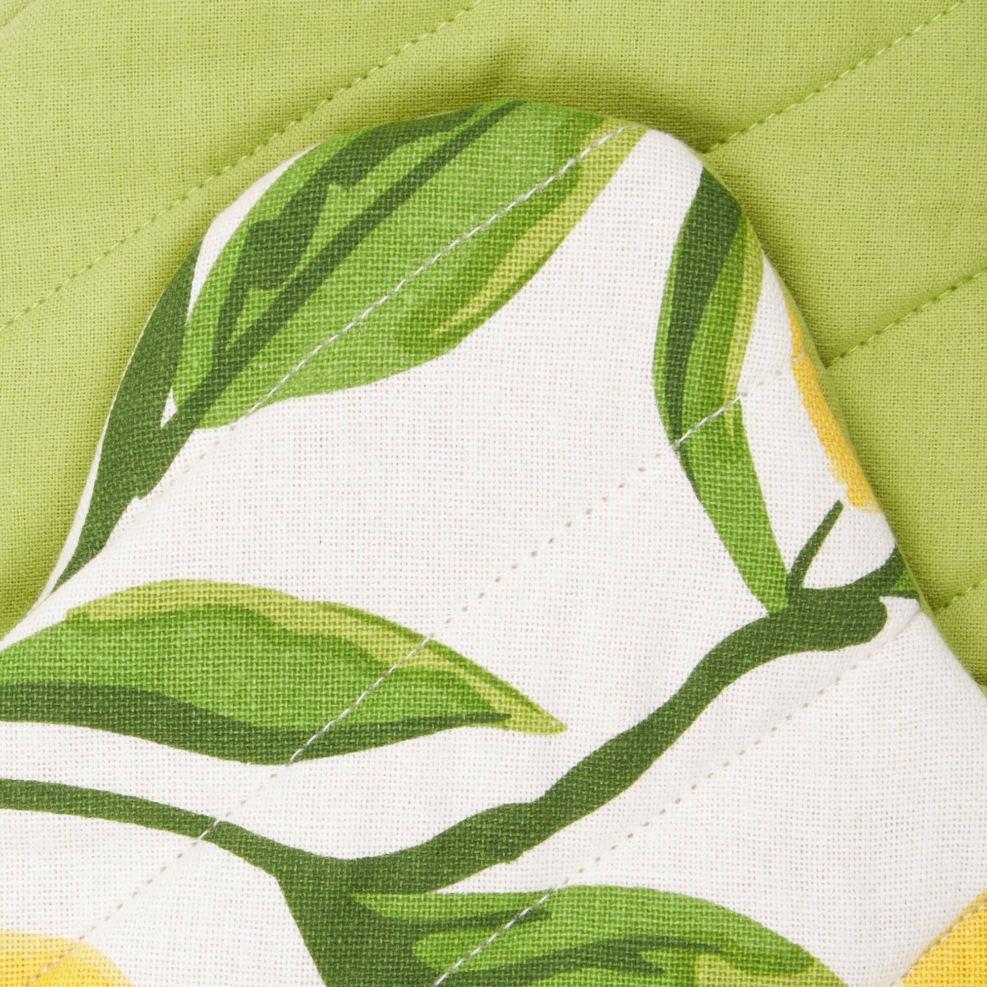 DII® Lemon Bliss Print Oven Mitt Set